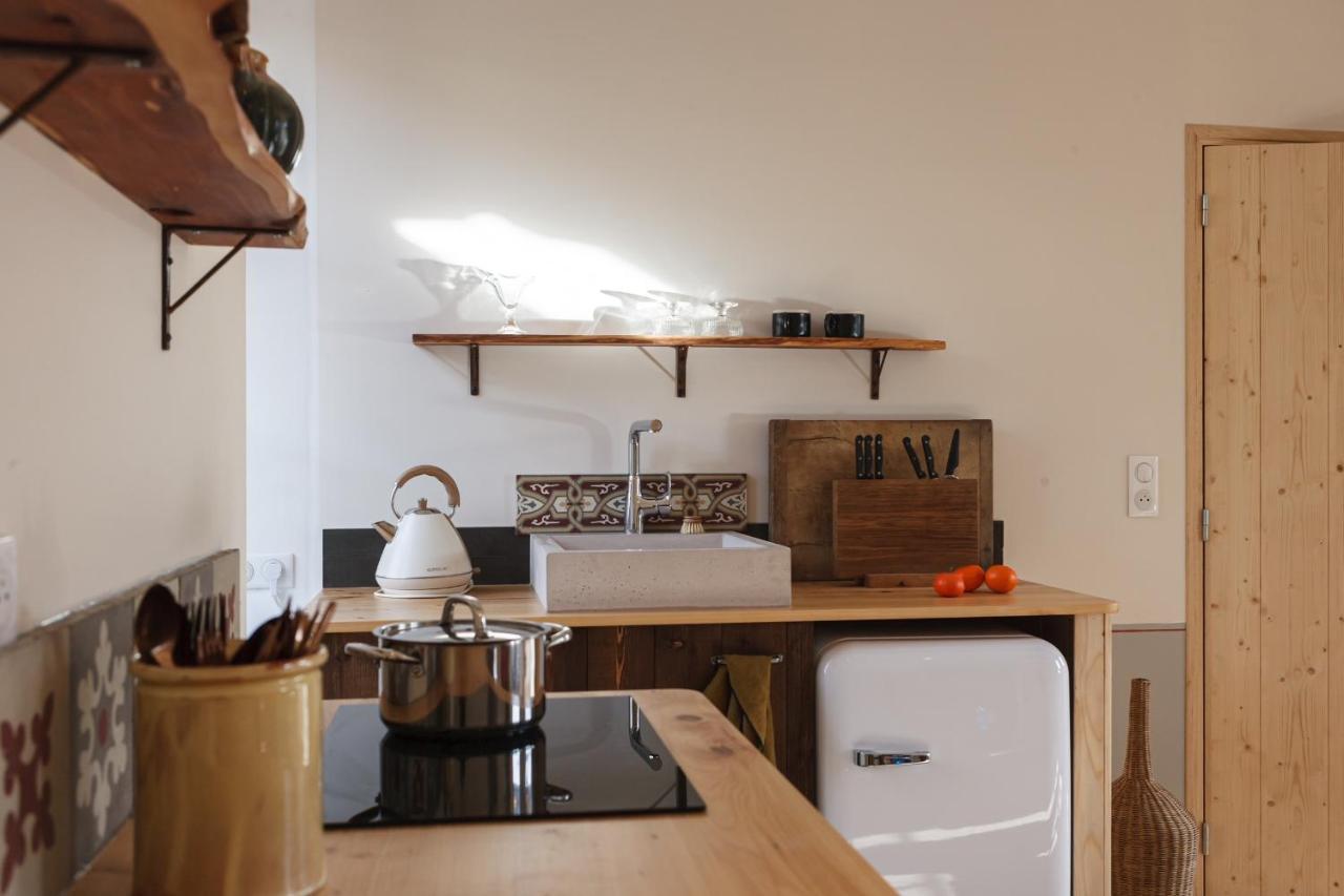 Les Appartements Du Saint Thiers, La Provence Dans Un Coin De La Drome Et L'Esprit D'Une Maison D'Hotes A Saou Экстерьер фото